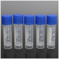50Pcs 1.8ml Plastic Graduated 0.063oz vial Test Tube Sample Pipe With Seal Cap.