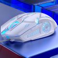 G5 Mute Wired Gaming Mouse RGB Backlight Mechanical Silent Mouse 6 Key 3200 DPI RGB E- Sport Mouse For Computer Laptop Gamer. 