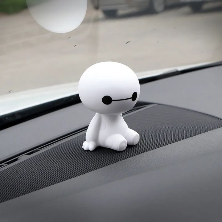 Cartoon%20Baymax%20Robot%20Shaking%20Head%20Figure%20Car%20Ornaments%20Auto%20Interior%20Decorations%20-%20Image%202