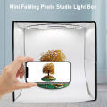 Mini Photo Studio Light Box Photography Light Box Waterproof Dustproof with 6 Kinds Color Backgrounds for Small Size Products. 
