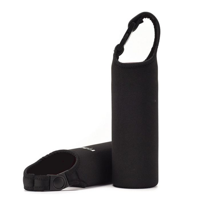 500mL%20Water%20Bottle%20Sleeve%20Cover%20Insulated%20Waterproof%20Neoprene%20Bottle%20Holder%20Carrier%20with%20Buckle%20Handle%20Black%20Volume:Black%20-%20Image%202