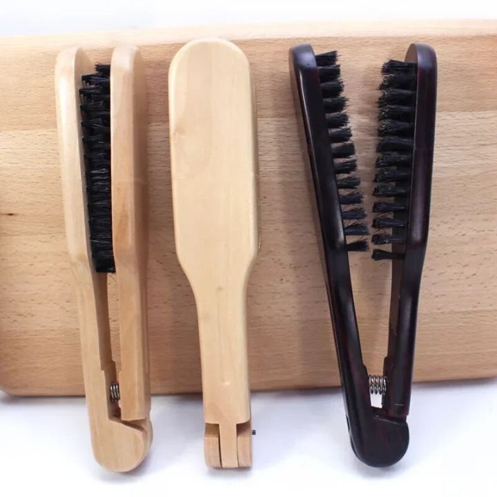 Pro%20Hairdressing%20Straightener%20Hairbrush%20Nylon%20Hair%20Straightening%20Double%20Brushes%20V%20Shape%20Comb%20Clamp%20Styling%20Tools%20DIY%20-%20Image%203