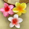 Beach Vacation Bohemia Style Fashion Egg Flower Hair Clips Flower Large Hair Claw Hairpin For Women Girls Accessories. 