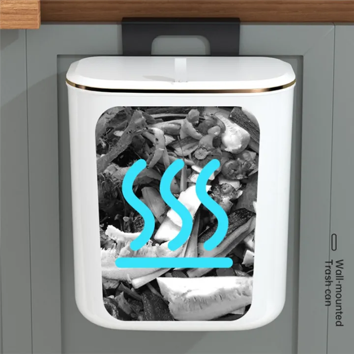 9L%20Cover%20Wall%20Mounted%20Trash%20Can%20with%20Lid%20Waste%20Bin%20Kitchen%20Cabinet%20Door%20Hanging%20Trash%20Green%20-%20Image%205