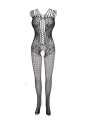 Net Large Size Tight Set Womens Transparent Open Body Dress. 