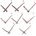Wooden Pointers DIY Wall Clock Hands 12 inch Clock Needle Quartz Replace Part  Podazz. 