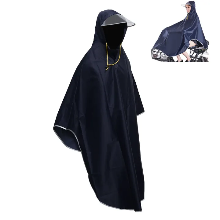Rain%20Poncho%20Bike%20Hooded%20Cape%20Raincoat%20Withraincover%20Ponchos%20Adults%20Hoods%20Hood%20Cloak%20Waterproof%20Riding%20Cycling%20Scooter%20-%20Image%207
