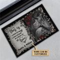 Lotr Doors Of DuCustom Doormat Non Slip Door Floor Mats Decor Porch Doormat-40cmx60cm. 