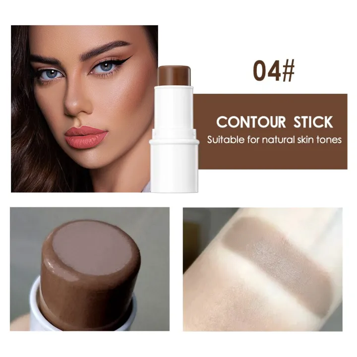 QIBEST%20Highlighter%20Makeup%20Contouring%20Bronzer%20For%20Face%20Contour%20Stick%20Powder%20Creamy%20Texture%20Stick%20Women%20Cosmetics%20Concealers%20-%20Image%203