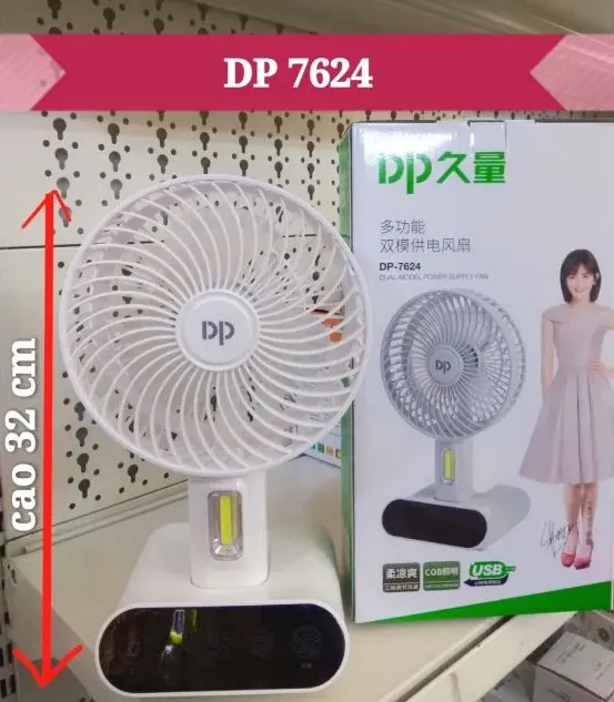 DP-7624%20Rechargeable%20fan%20with%203-mode%20LED%20sensor%20light%20-%2032x16%20cm,%20Battery:%203000mAh%20(GH%20:%20178)%20-%20Image%206