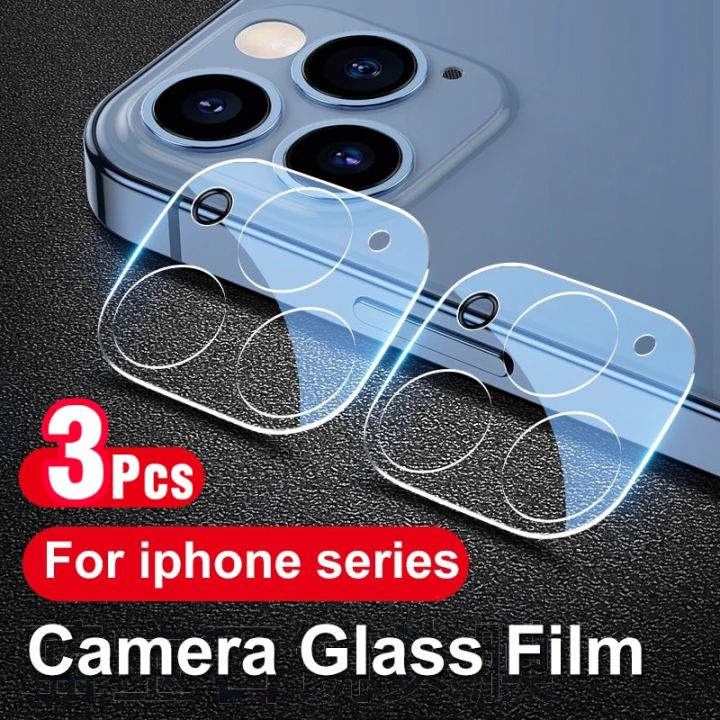 3PCS Camera Protector Case For Iphone 13 ProMax Lens Cover Tempered Glass Coque Fundas I phone 14 15 Pro Max Plus 12 13 Mini 11