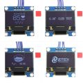 JOUYI Qr /1D/2D/Code Scanner V3.0 Barcode Scan Recognition Module with 0.96 Inch IIC I2C Serial GND LCD LED Display Module.