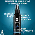 Muuchstac Ocean Face Wash for Men (Made in India).
