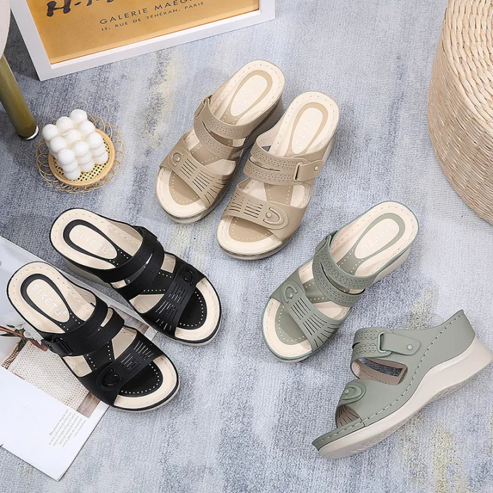 Summer%20Women%20Platform%20Slippers%20Fashion%20Retro%20Casual%20Beach%20Shoes%20Female%20Orthopedic%20Sandals%20Peep%20Toe%20Comfort%20Sandalias%20De%20Mujer%20-%20Image%204