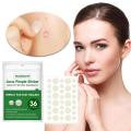 36 Patches Waterproof Acne Pimple Patch Stickers Acne Treatment Pimple Remover Tool Invisible Breathable Acne Patch Skin Care. 