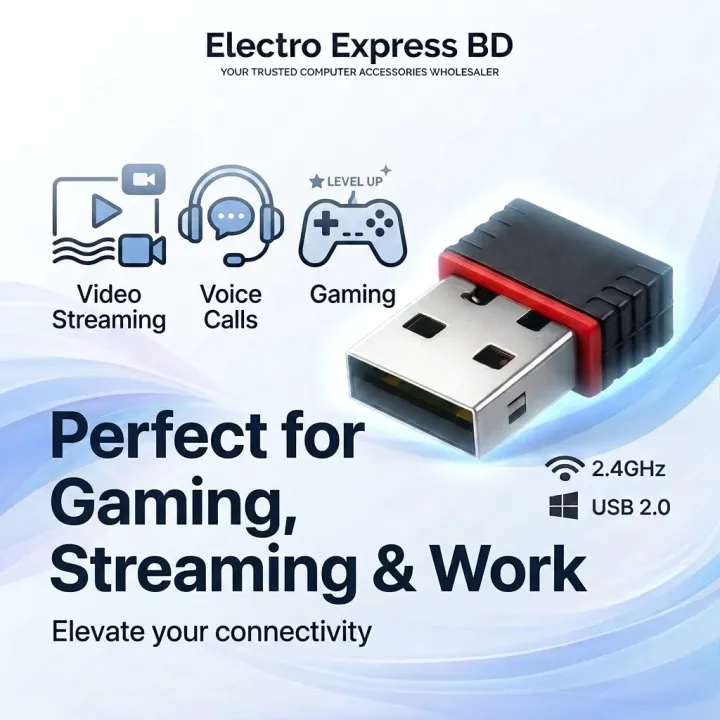 150Mbps%20USB%20WiFi%20Adapter%202.4GHz%20Wireless%20Network%20LAN%20Card%20for%20PC%20Laptop%20%7C%20Plug%20&%20Play%20Driver-Free%20for%20Windows%2010/11%20PC%20Laptop%20%E2%80%93%20Electro%20Express%20BD%20-%20Image%203