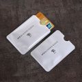 10Pcs Anti Theft Bank Credit Card Protector NFC RFID Blocking Card Holder Wallet Cover Aluminium Foil ID Business Card Case. 