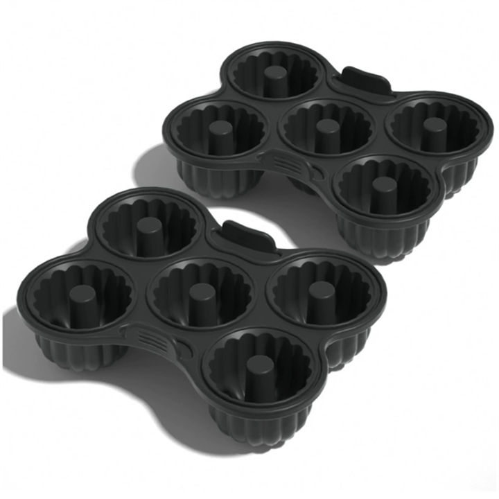 Moule gaufre pour friteuse air chaud - SUTEO - 2 pièces - Compatible AF400EU, SL400EU, AF500DE