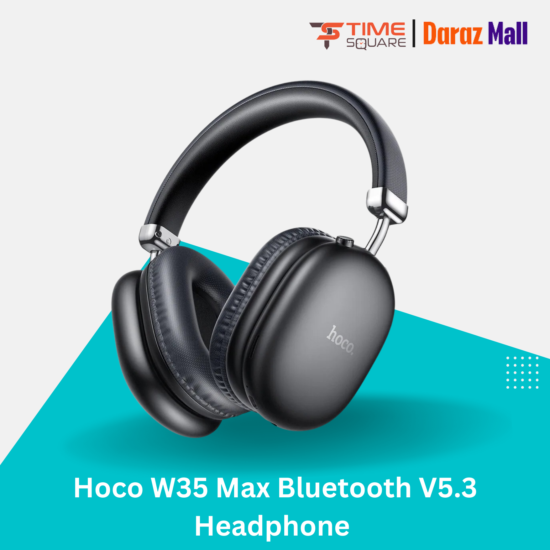Hoco W35 Max Bluetooth V5.3 Headphone with 90 hours Playtime