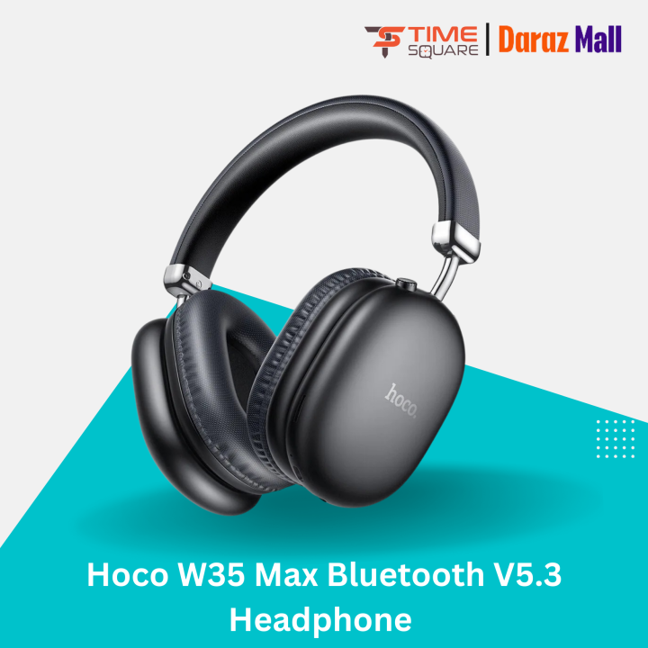 Hoco W35 Max Bluetooth V5.3 Headphone with 90 hours Playtime | Daraz.com.bd