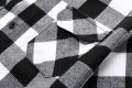 Black Red Plaid Hoodie Shirt Men Double Pocket Western Snap Casual Shirts Mens Short Sleeve Patchwork Streetwear Hoodies Shirts.
