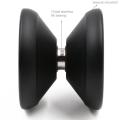 Magicyoyo Y01 Yoyos Node Pro Unresponsive Yo-Yos Alloy ,Professional Yoyo (Black).