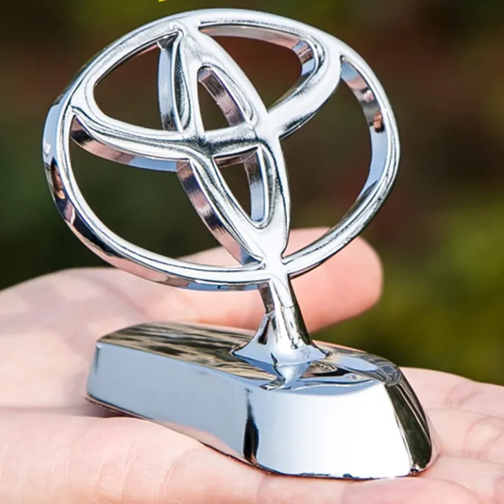 Toyota%20Logo%20Car%20Front%20Hood%20Bonnet%20Emblem%20Badge%20Metal%20-%20Image%202