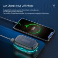 TWS Wireless Bluetooth 5.5 in Ear Earbuds Colorful LED Digital Display Atmosphere Breathing Light Game Headset E-sports Low Delay Headphones Handfree Headset. 