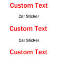 Custom Text Car Sticker Reflective Sticker Welcome Customers to Sample Custom Production.