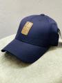 Grey Regular Fit China Cotton Golf Cap For Men - Cap For Men - Cap - Winter Cap.