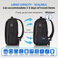 Fenruien New Multifunction Backpack Men's Business Backpack High Quality Classic Travel Male Backpacks Fit 17.3 Inch Laptop. 