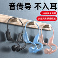 Electronic products BL13 e-commerce wireless outdoor sports binaural ear hanging card bone conduction bluetooth headset Japan. 