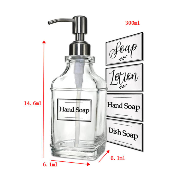 Glass+Stainless%20Steel%20Pump%20Head%20Glass%20Bottle%20Refillable%20Soap%20Dispenser%20Hand%20Sanitizer%20Bottle%20for%20Bathroom%20Kitchen%20Office%20Public%20-%20Image%209