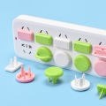 10 Pcs Child Safety Protection Socket Plug Protector Baby Electric Shock Protection Power Supply Cover. 