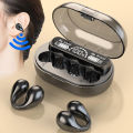 【FUPANG】OWS bone conduction earbuds TWS wireless headphones digital display gaming headsets Noise sport earphones. 