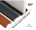Door Draft and Dust Steper Door Air Stopper Door Bottom Sealing Strip Door Gap and Dust Stopper Door Intest Proter. 