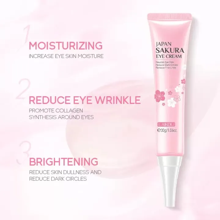 LAIKOU%20Japan%20Sakura%20Dark%20Circle%20Reduce%20Moisturizing%20Eye%20Cream-%2030g%20-%20Image%205