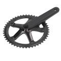 Aluminum Alloy 144 BCD 48T Single Speed Crankset Bike Crank Arm Bicycle Cran MNJ.