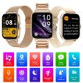 Rose Gold Color Smart Watch Women Men Smartwatch Heart Rate Smart Clock For Android IOS Fitness Tracker Dial Call Answer Call.