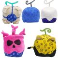 Clearance Cross-Border Plush Toys blox fruits Surrounding the Game Fruit Props Leopard Print Box Plush Doll. 