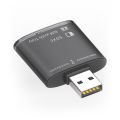 New NM Card Reader Multifunctional USB Computer SD Dual Card Metal 2-in-1 Card Reader Factory Wholesale. 