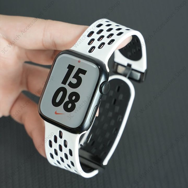 Magnetic Strap For Apple Watch Ultra band 49mm 44mm 45mm