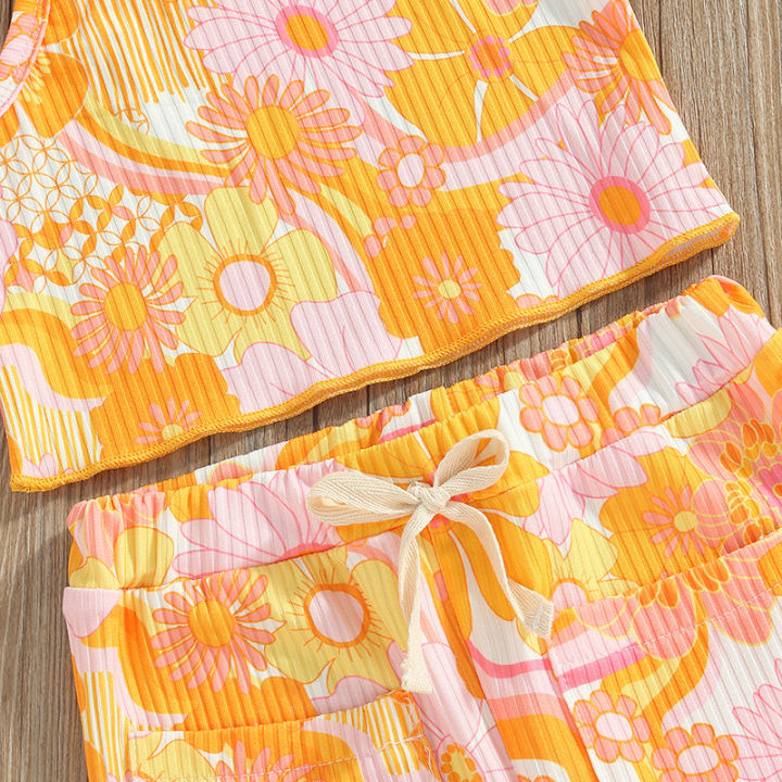 Kids%20Girl%20Tanks%20Tops%20+%20Pants,%20Floral%20Print%20Elastic%20Waist%20Drawstring%20Pocket%20Decoration%20Summer%20Clothing%20-%20Image%207