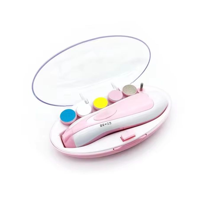 Electric%20Nail%20Trimmer%20for%20Baby%20Baby%20Nail%20Trimmer%20Electric%20Newborn%20Essential%20Set%20Nail%20Clippers%20Tools%20Cutter%20Care%20Set%20Coupe%20Ongle%20Bebe%20With%206%20Grinding%20Heads%20-%20Image%204