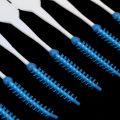 200Pcs/Box Soft Silicone Dental Floss Interdental Brush Disposable Teeth Stick Toothpicks Floss Tooth Pick Oral Care Brush Clean.