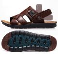 Mens Sandals Summer Leather Sandals Men Outdoor Casual Lightweight Sandal Fashion Men Sneakers sandalias hombre Big Size 38-48. 