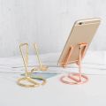 Luxurious Metal Mobile Phone Holder Gold Rose Gold Black Stand for Ipad Universal Desk Decoration Mobile Phone Accessories. 
