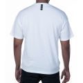 Drop Soulder T-shirt White. 