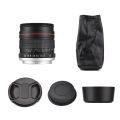 85mm Fixed Focus Camera Lens F1.8 Large Aperture Manual Focus with EF Mount 7 Groups 10 Elements. 