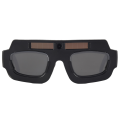 1pc Solar Powered Auto Darkening Welding Mask Helmet Goggles Welder Glasses Arc Anti-shock Lens For Eye Protection.